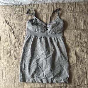 Bravado Gray Nursing Tank Top